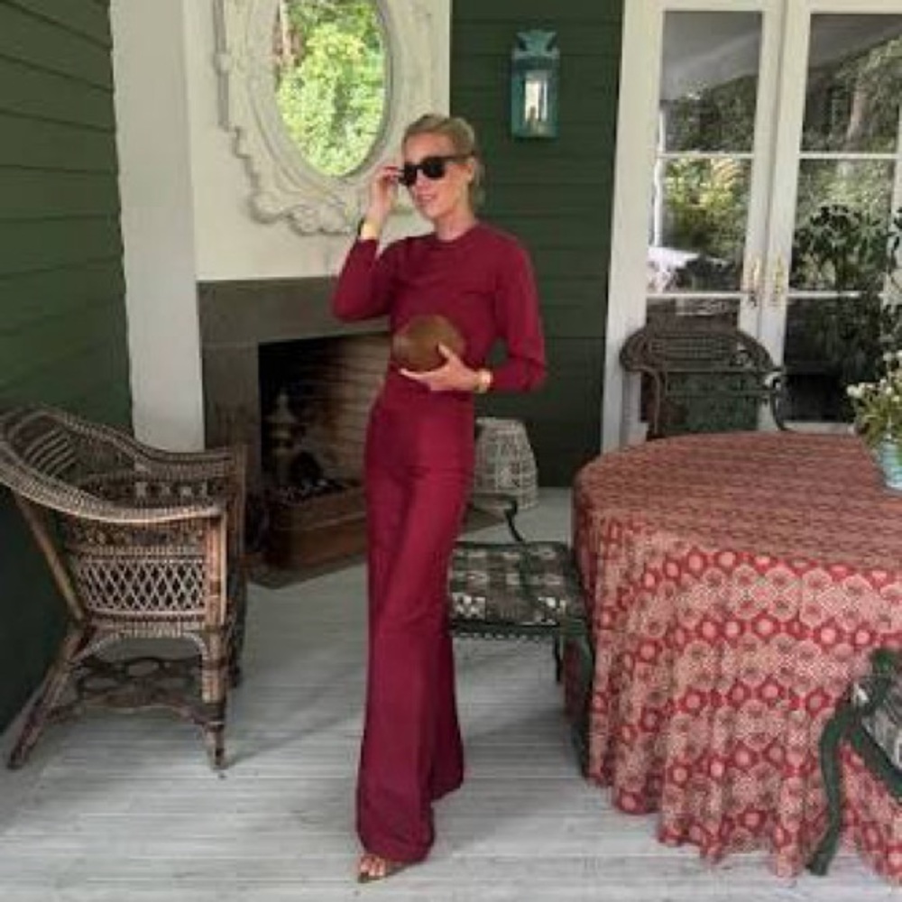 Julia Amory Dupioni Silk Julia Pants